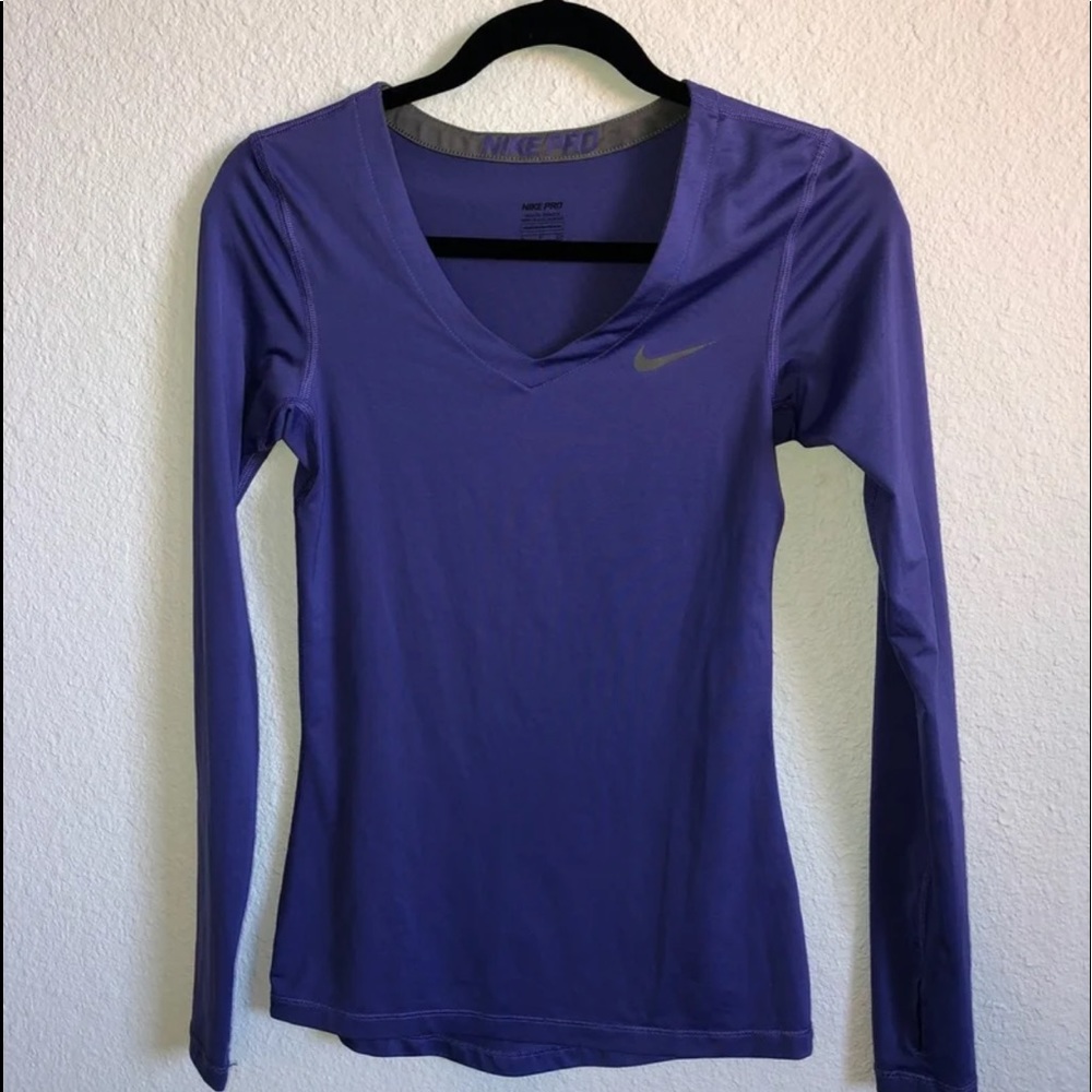 Nike Pro long sleeve workout top